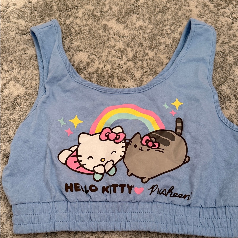 Pusheen/Hello Kitty Sports Bra
